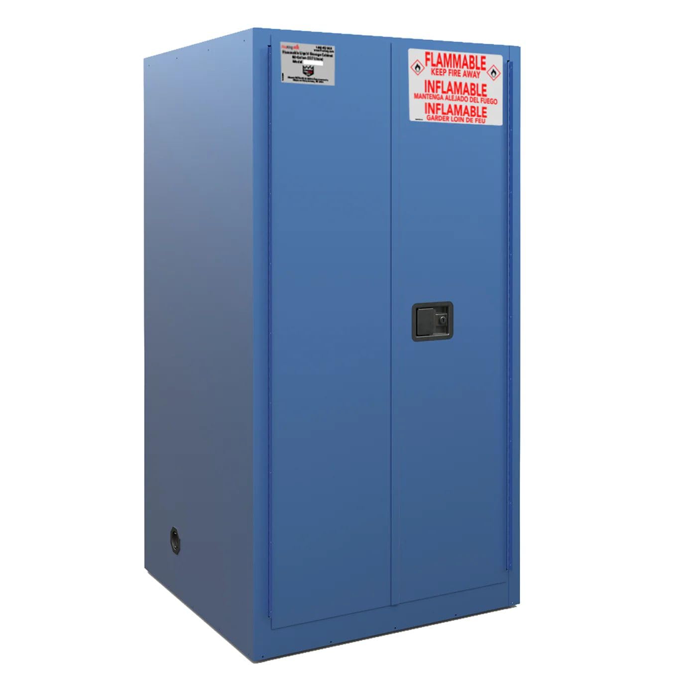 FireKing 60 Gallon Corrosives Flammable Safety Cabinet, Manual Door