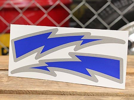 Amazon Co Jp ステッカー サンダーボルト 稲妻 2pセット ブルー Sc 403bl Gen 車 バイク Amazon Co Jp ステッカー サンダーボルト 稲妻 2pセット ブルー Sc 403bl Gen 車 バイク