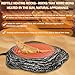 WEIYOONS Reptile Heat Rock Terrarium Tank Heating Pad Thermostatic Controlled Heated Mat Basking Platform for Bearded Dragon, Lizard, Snake, Chameleon, Turtle, Leopard Gecko