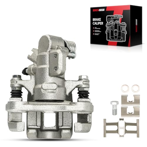 Image of Torchbeam Rear Brake Caliper Right for Honda 2006-2015 Civic 1.8L, Acura 2013-2018 ILX, Honda 2006-2011 Civic 2.0L, Honda 2012-2015 Civic 2.4L, Rear Right Caliper Replace # 19P3298