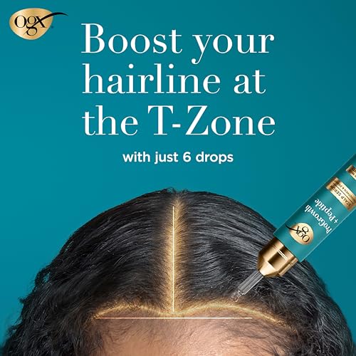 Image of OGX ProGrowth + Peptide Scalp Serum, Hair Serum, 0.33 Fl Oz