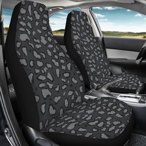 Housse de siège auto léopard lavable en machine pour protéger les sièges avant