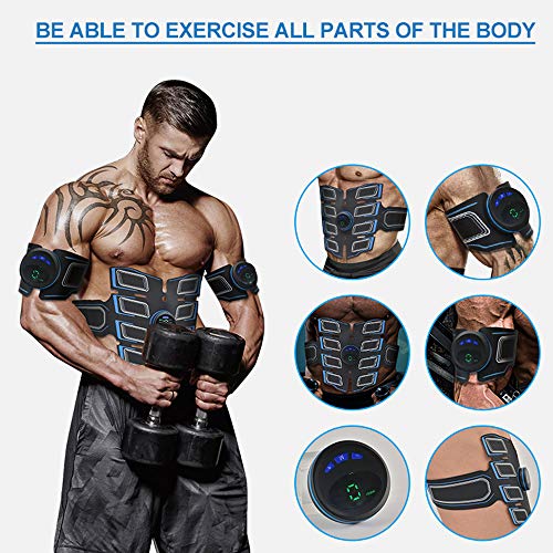 Formador de músculo abdominal, Andoer Abdominal Muscle Shaper Equipamento de exercícios domésticos e