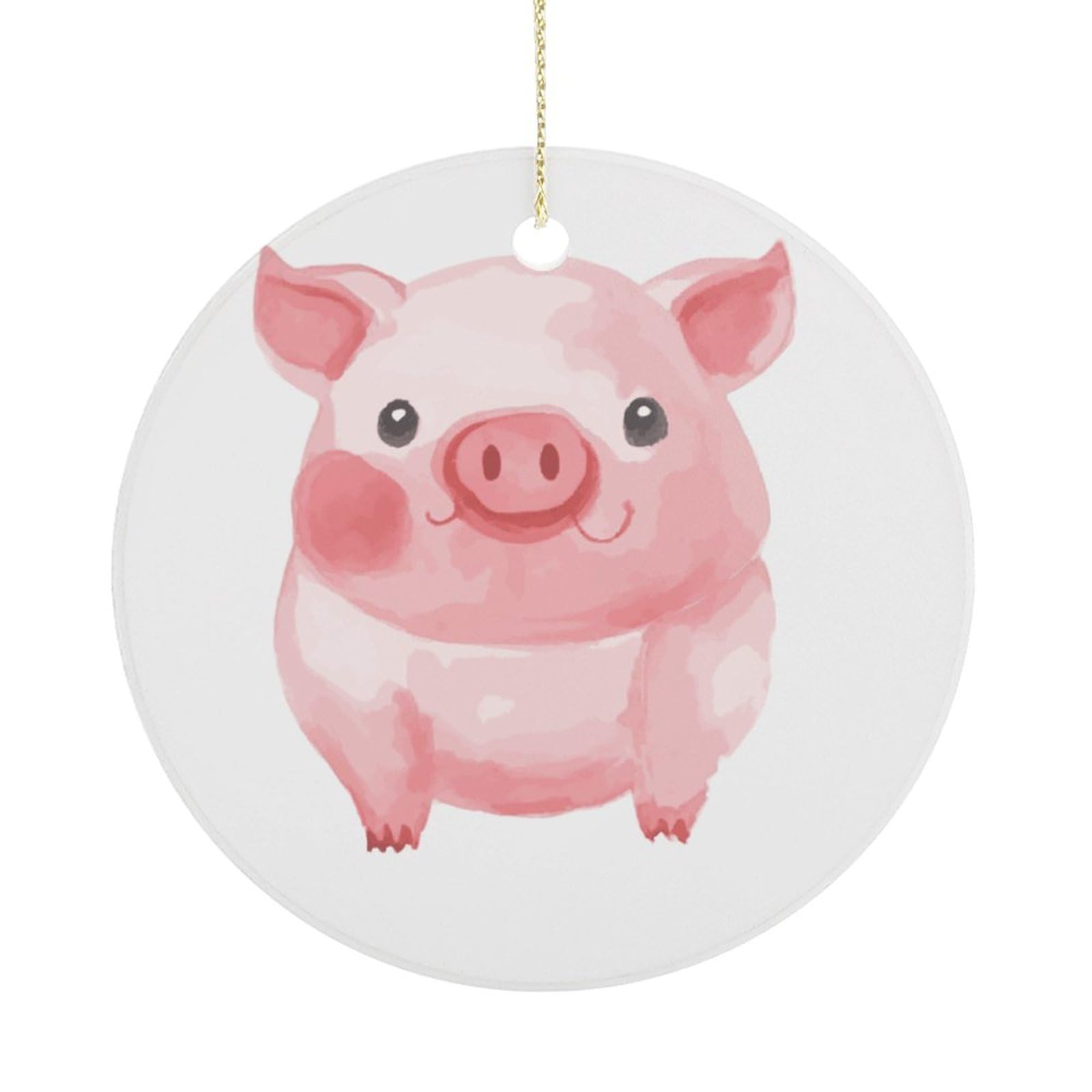 Adfgyerh Women's Style Smiling (25) Hanging Ceramic Ornaments, Christmas Tree Decorations, Funny Home Decor Gifts For Sisters & Work Best Friends