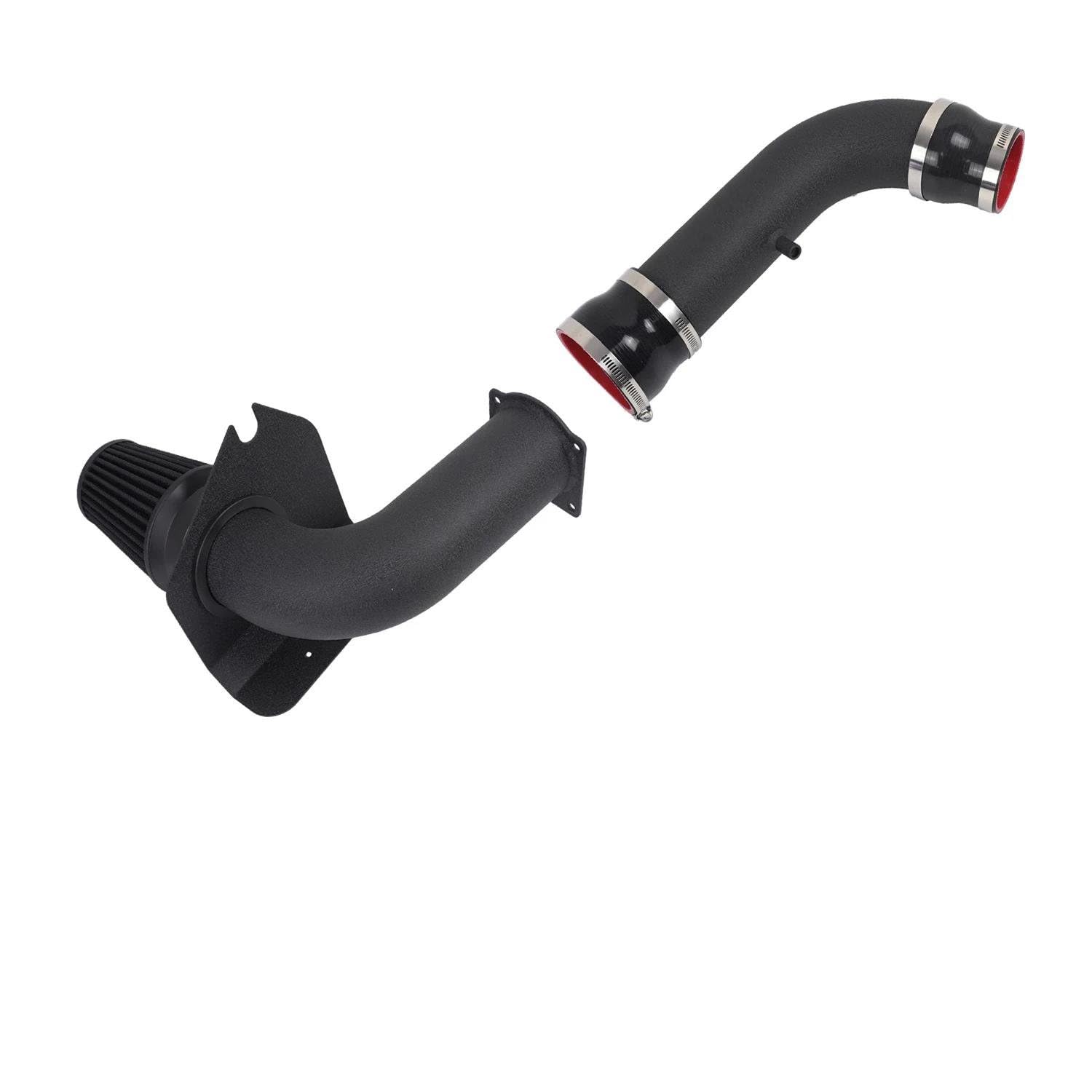 Manguera de admisión de Aire para automóvil, Kit de admisión de Aire frío de Alto Flujo para Mustang 3.8L 4.6L 5.0L Gasolina 1987-2004 con Filtro de aireRP-A017