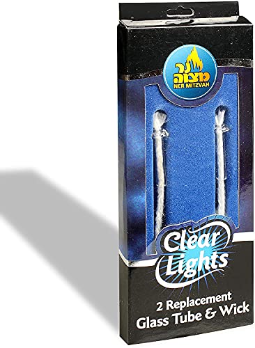 Glass Tube & Wick Replacement For Paraffin Oil