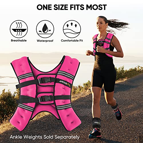 Image of APEXUP Weighted Vest Men Women, Weight Vest for Women Workout Equipment for Strength Training Running