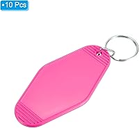 Vista 67 de PATIKIL Vintage Motel Llavero, en blanco Hotel Llaveros Llaveros