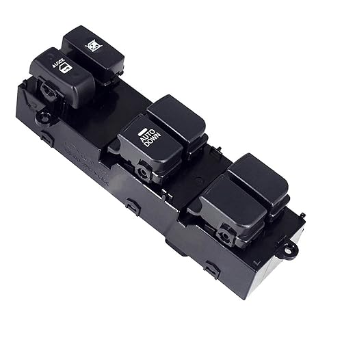 Miniatura 1 de Interruptor maestro de elevalunas eléctrico delantero izquierdo lado del conductor se adapta a 2011 2012 2013 Kia Soul reemplaza 93570-2K010WK