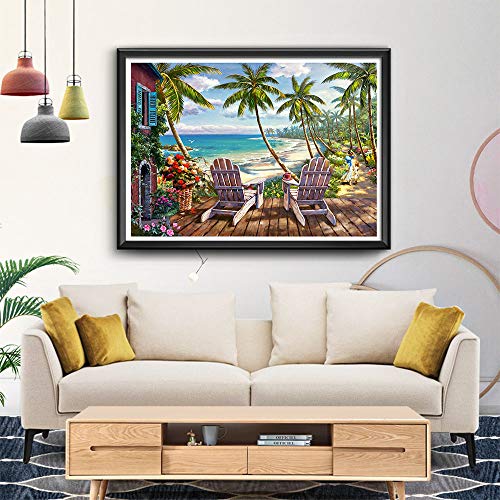 Puzzle 1000 Piece Jigsaw Puzzle Kids Adult - Seaside Scenery Puzzle Toy - Family Puzzles Educational Intellectual Jigsaw Puzzle Game Toys Gift