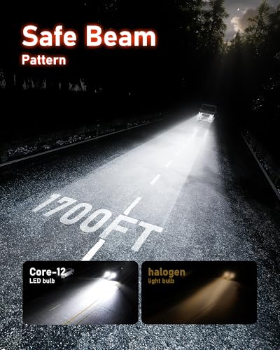 Image of HIKARI WINGS 9006 Fog Lights, 600% Brighter Powersports Light For UTV ATV Offroad Use, Pack of 2