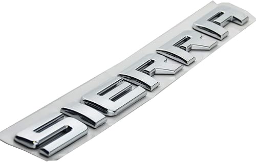 Miniatura 4 de 1x Emblema Cromado Sierra COMPATIBLE CON GMC Puerta Trasera Portón Trasero COMPUERTA TRASERA Insignia Letras Nombre 3D Realzado Adhesivo Fuerte