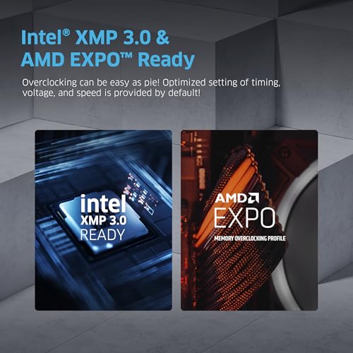 Image of KLEVV FIT V DDR5 32GB (2x16GB) 6000MHz CL30 SK Hynix A-Die 1.35V Gaming Desktop Ram Memory XMP 3.0 / AMD Expo Ready - Black (KD5AGU880-60A300L)