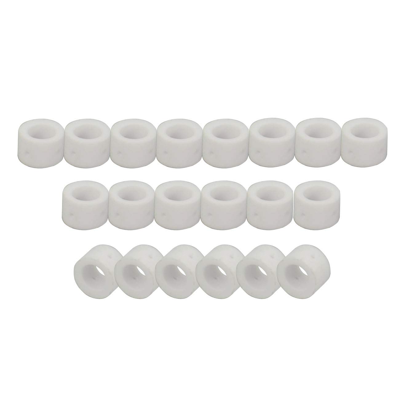 RIVERWELD PT-31 LG-40 JG40 Plasma Cutting Torch Consumables Ceramic Gas Ring 18785 Work with 18204 18866 18205 18866L 18205L for Cut40 50 CT-312 Plasma Cutter 20pcs