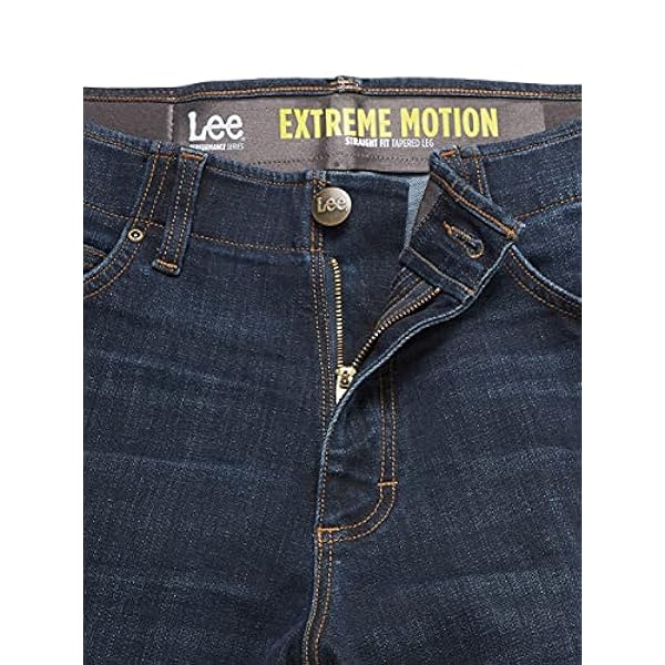 Lee Men's Performance Series Extreme Motion Straight Fit Tapered Leg Jeans