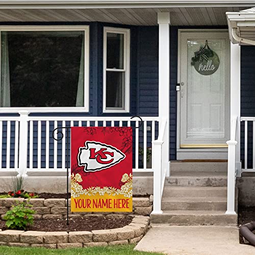 Image of Rico Industries NFL Standard /Primary Personalized 13 inch x 18 inch Double Sided Garden Flag