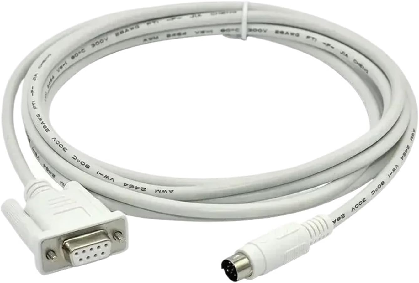 OP320-FX MD204L OP320 OP320-A Touch Panel Connect Programming Cable MD204-FX(White Colour,2*-M)