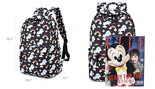 Abshoo - Zaini leggeri con unicorno, per la