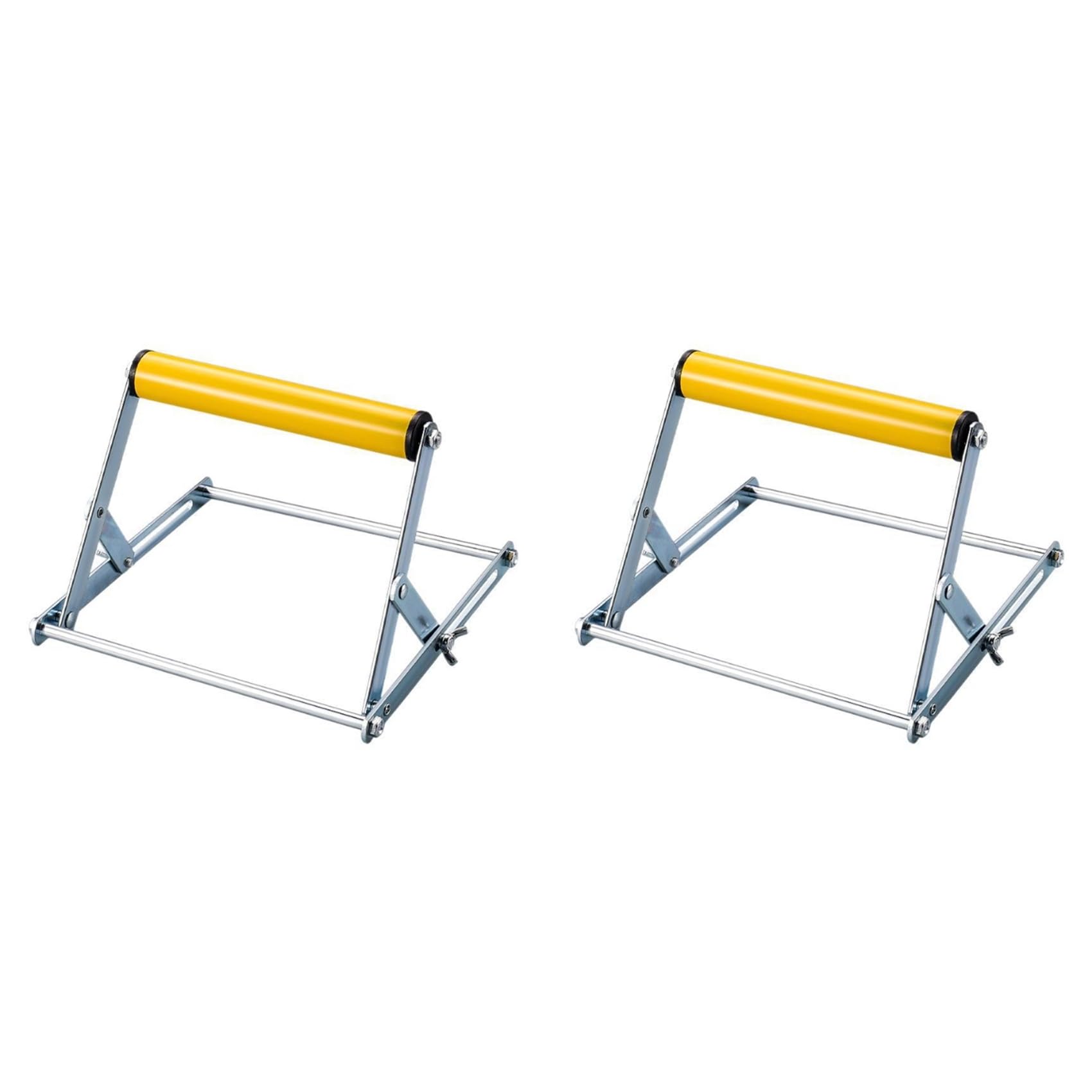 Jnchdghwa As Shown 2X Adjustable Height Table Saw Roller-Stand Attachment,Cutting Machine Miter Saw Roller Support Stand