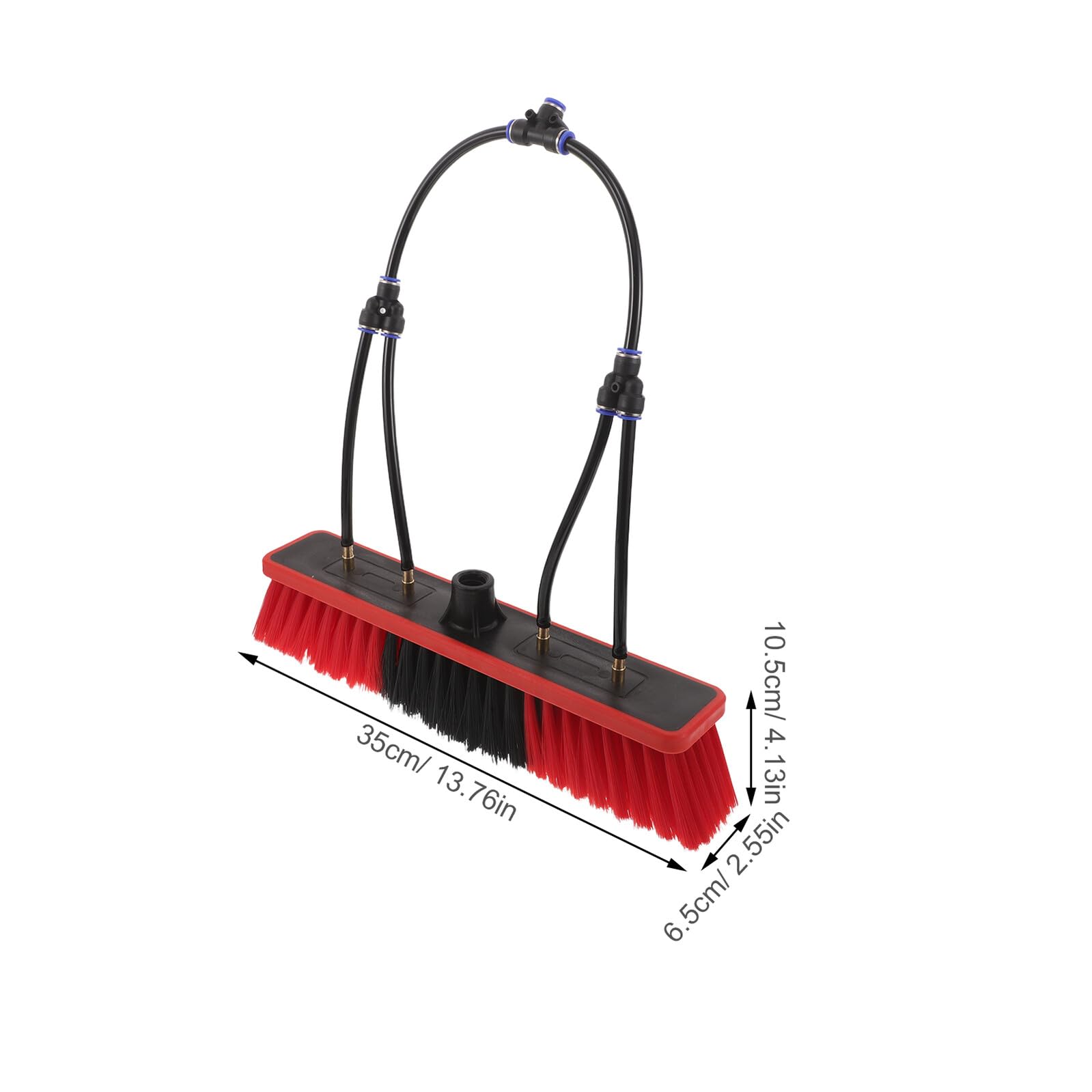 Homoyoyo Testina di Ricambio Spazzola per Pannelli Fotovoltaici 35 Cm Setole Resistenti, Compatibile Spazzole Elettriche per Pulizia Camper e Impianti Domestici, Accessorio Ecocompatibile