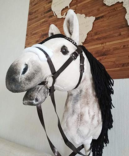 Dapple Hobby horse Stick horse for children Toy horse on stick