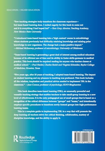 Team-Based Learning: A Transformative Use of Small Groups in College Teaching - Image 2