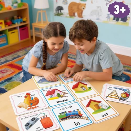 Image of Creative's Pre-School Learning Pack 2 - Early Learning Kit for Kids - 4 Educational Board Books & 144 Self-Correcting Activity Cards - Develops Vocabulary, Reading & Thinking Skills- Ages Age 3 & Up