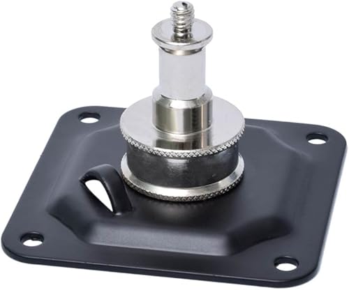 Miniatura 2 de Fotoconic Soporte de luz de pared para montaje en techo de 58 pulgadas con rosca de 14 pulgadas, tornillo 4X y tubo de anclaje de expansión 4X para