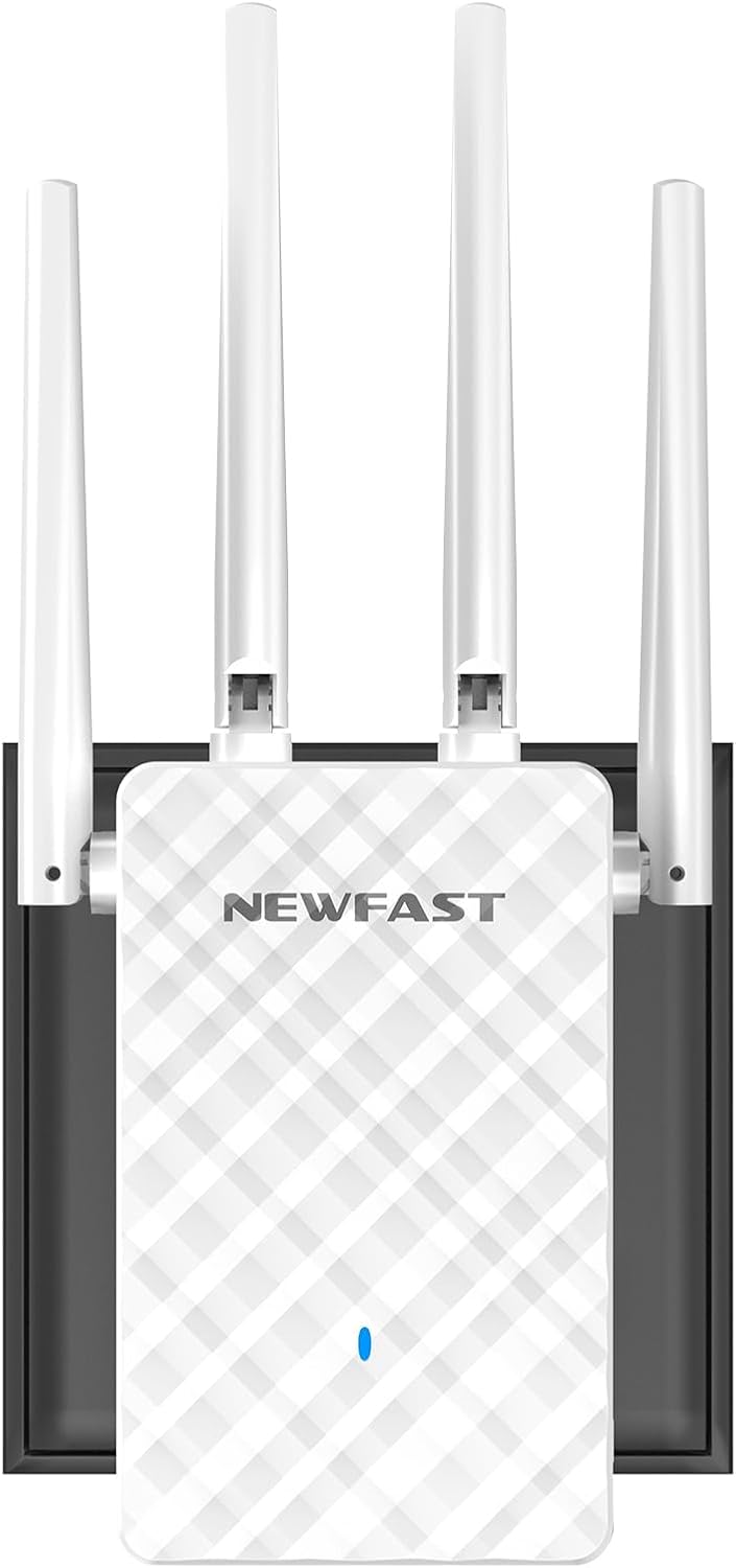 NEWFAST RE516 N300 WiFi Extender with four antennas