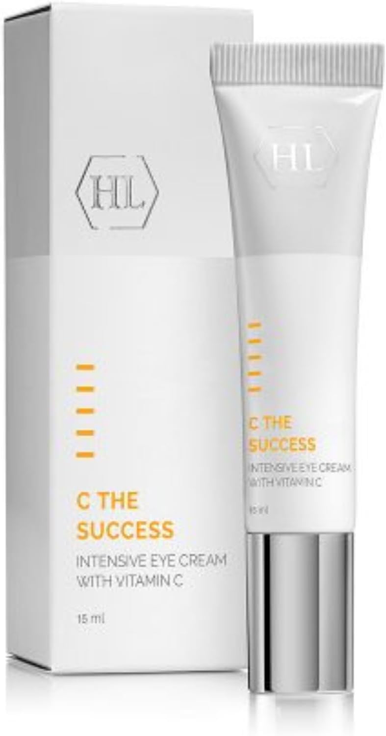 HL Holy Land Cosmetics C the Success Intensive Eye Cream with Vitamin C to Soften the Appearance of Expression Lines, 0.5 fl.oz
