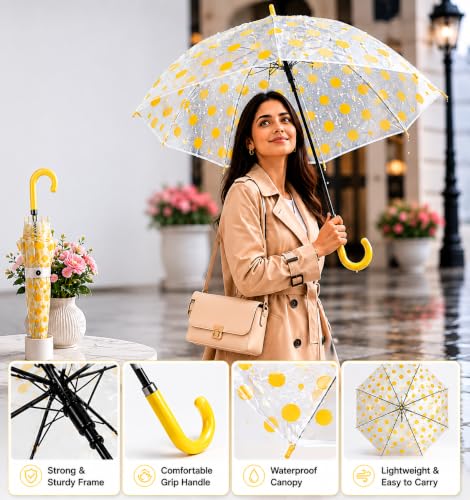 Image of Umbrella, UV Big Size Umbrella for Sun Protection Rain Windproof Strong Large 3 Fold For Men Women Kids Boys Girls Perfect & Stylish Windproof & Compact