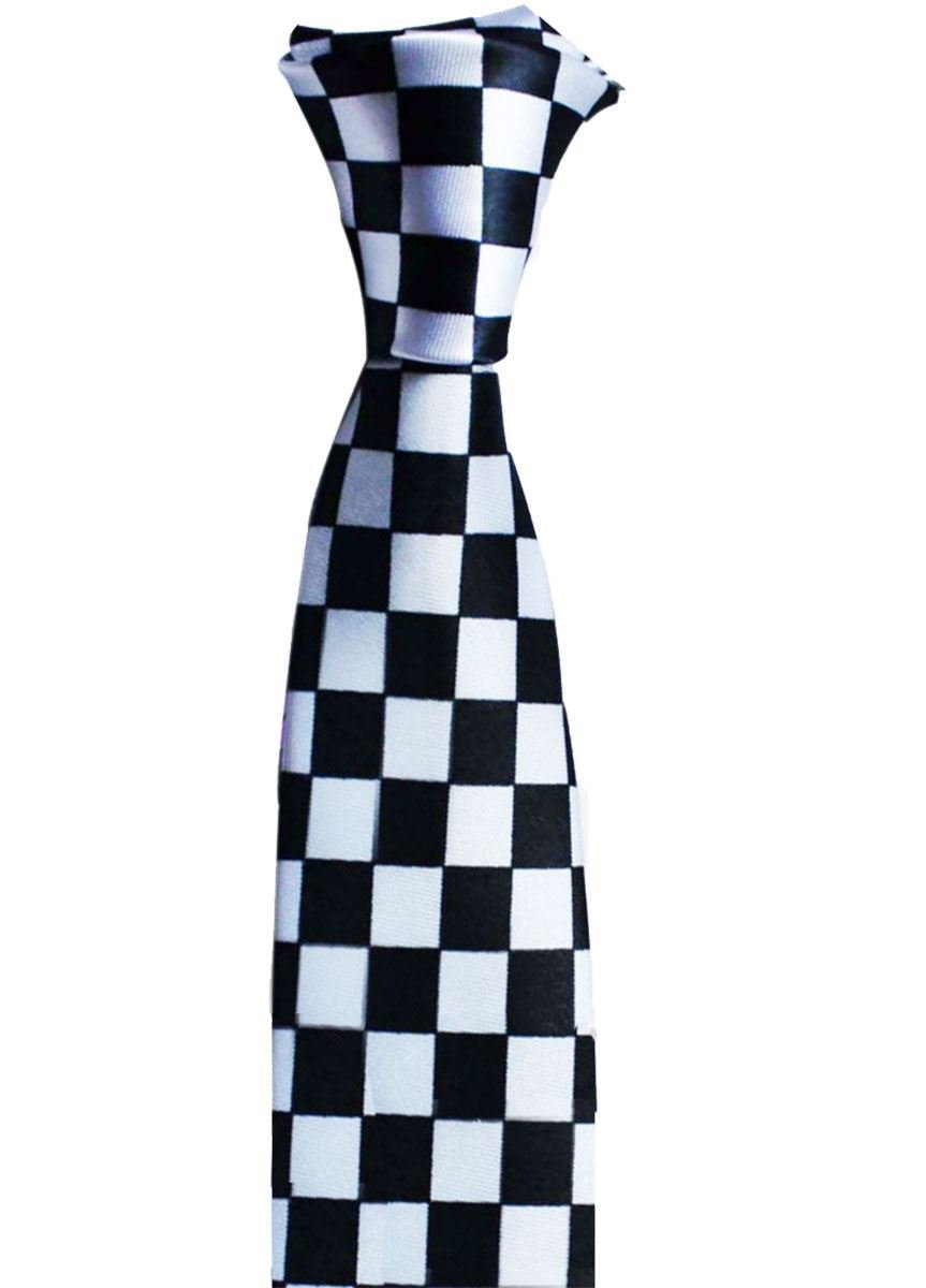 WickedFunMens Slim Skinny Solid Color Plain Stripe Satin Rainbow Tie Neck tie Check Novelty