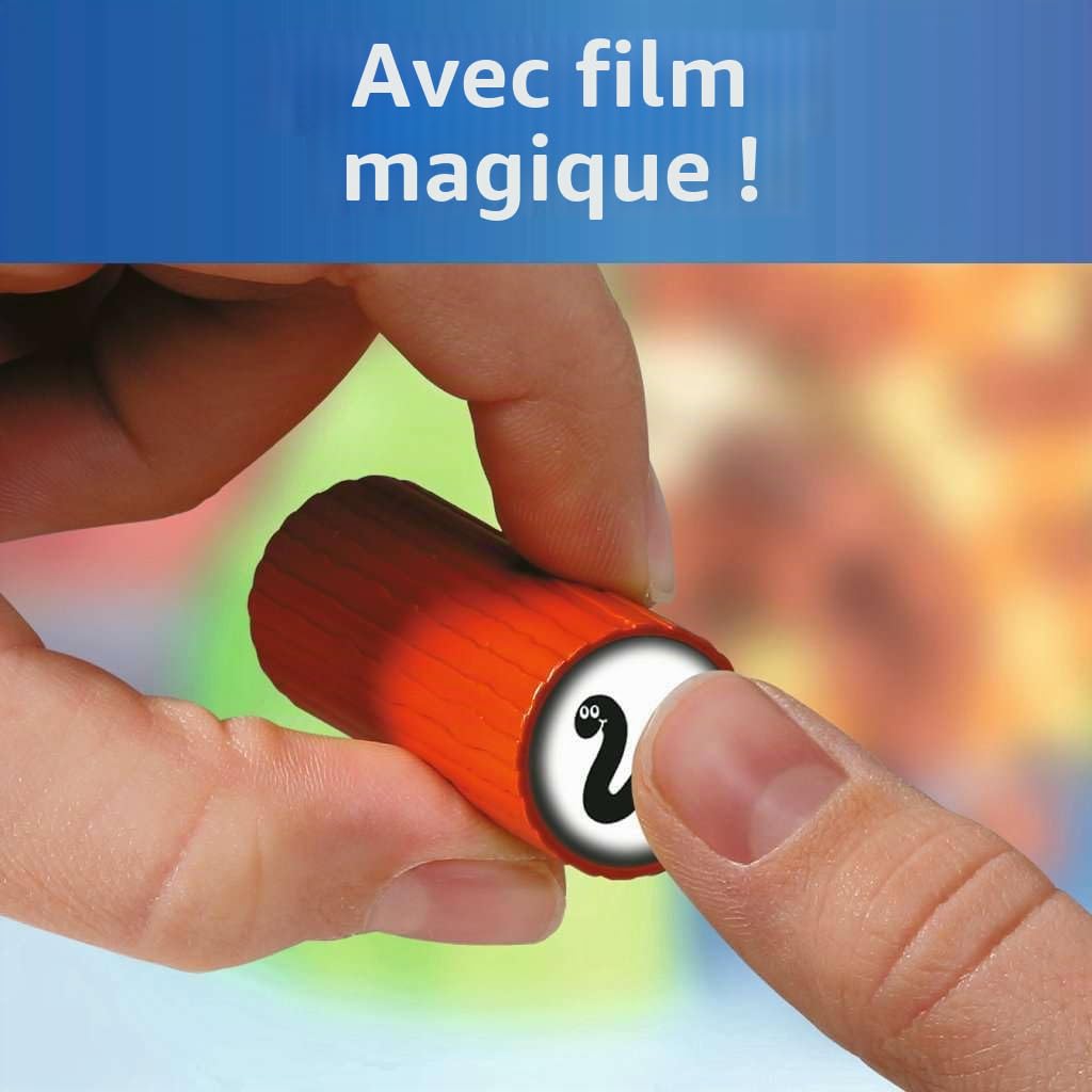 Ravensburger 22246 - Billy Biber - Jeu d'adresse pour des Mains Stables - Jeu pour Enfants à partir de 4 Ans, Jeu Familial pour 1 à 4 Joueurs - Magic Magic Foil