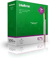 Cabo Coaxial CFTV FC67CBR Branco Intelbras