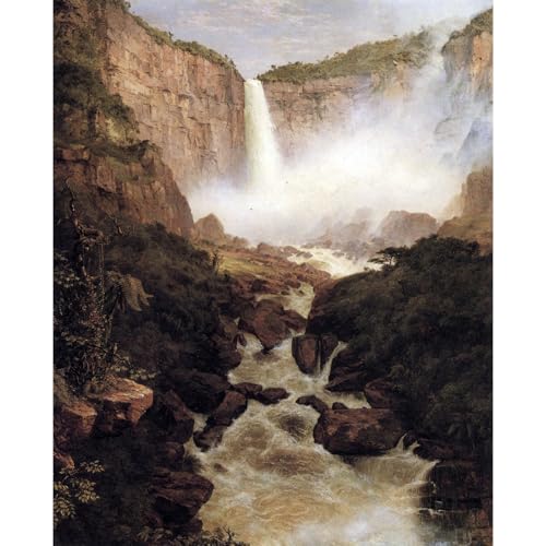 Impression giclée Tequendama Falls - Habillez vos murs vides avec ce chef-d'œuvre de Frederick Church