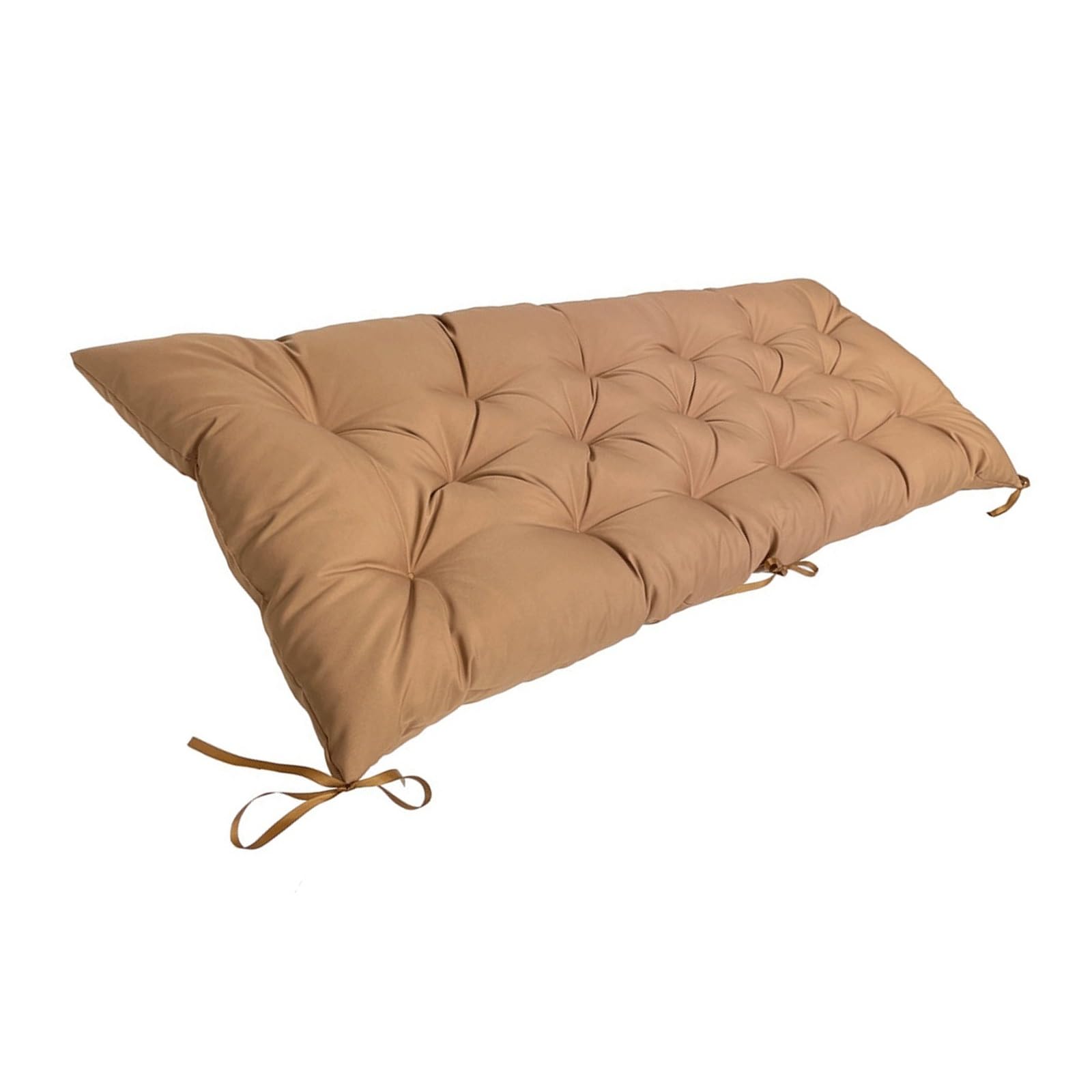Coussin de banc de jardin 150x50x8 cm étanche matelas extérieur 3 places kaki