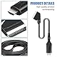 Mizikuu Scart Auf HDMI Konverter, All-in-One Adapter Kabel Mit HD Auflösung 1080p/720p, Plug & Play Video Audio Wandler für HDTV, STB, VHS, Xbox, PS3, Sky, DVD, Blu-Ray