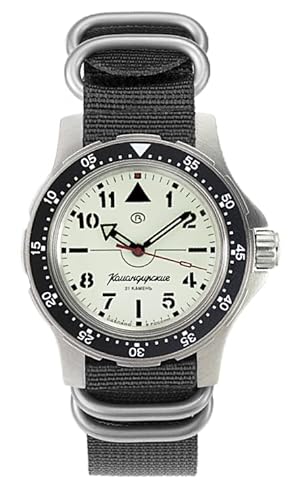 Vostok Original Mens Watch Komandirskie 18028A Series “Pilot” Mechanical Self-Winding Luminous Dial Water Proof 200m