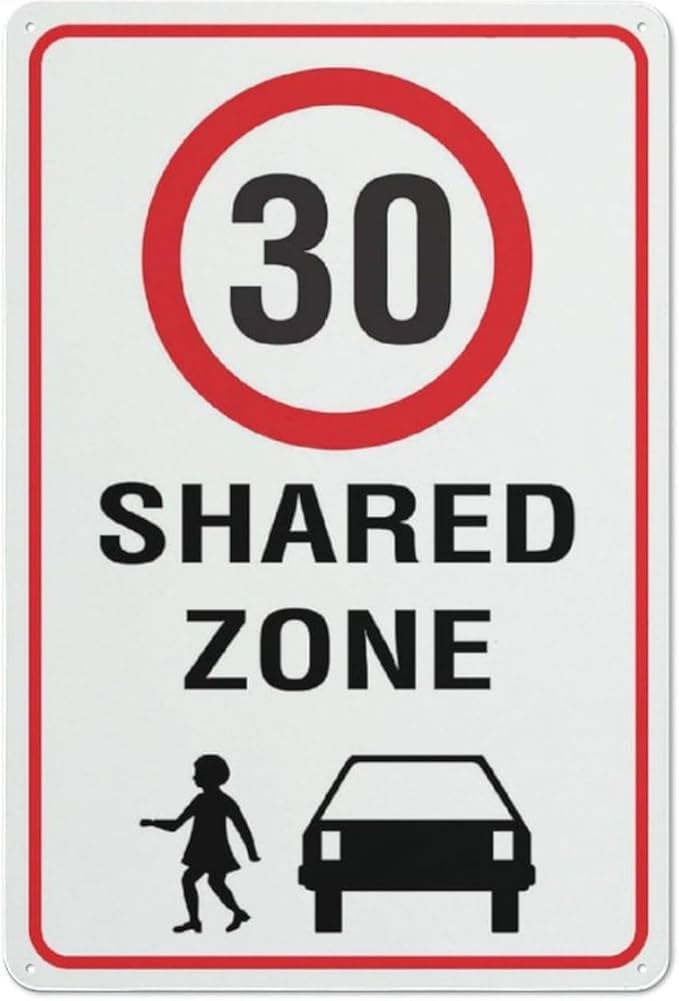 No Parking Symbol Sign Aluminum Metal Tin Sign For Indoor & Outdoor Yard Sign Lawn Signs Decor Gift For Women Men 8x12 Inch