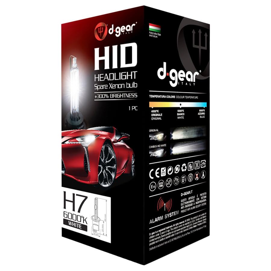 Ricambio H7 C 6000K Luce Bianca