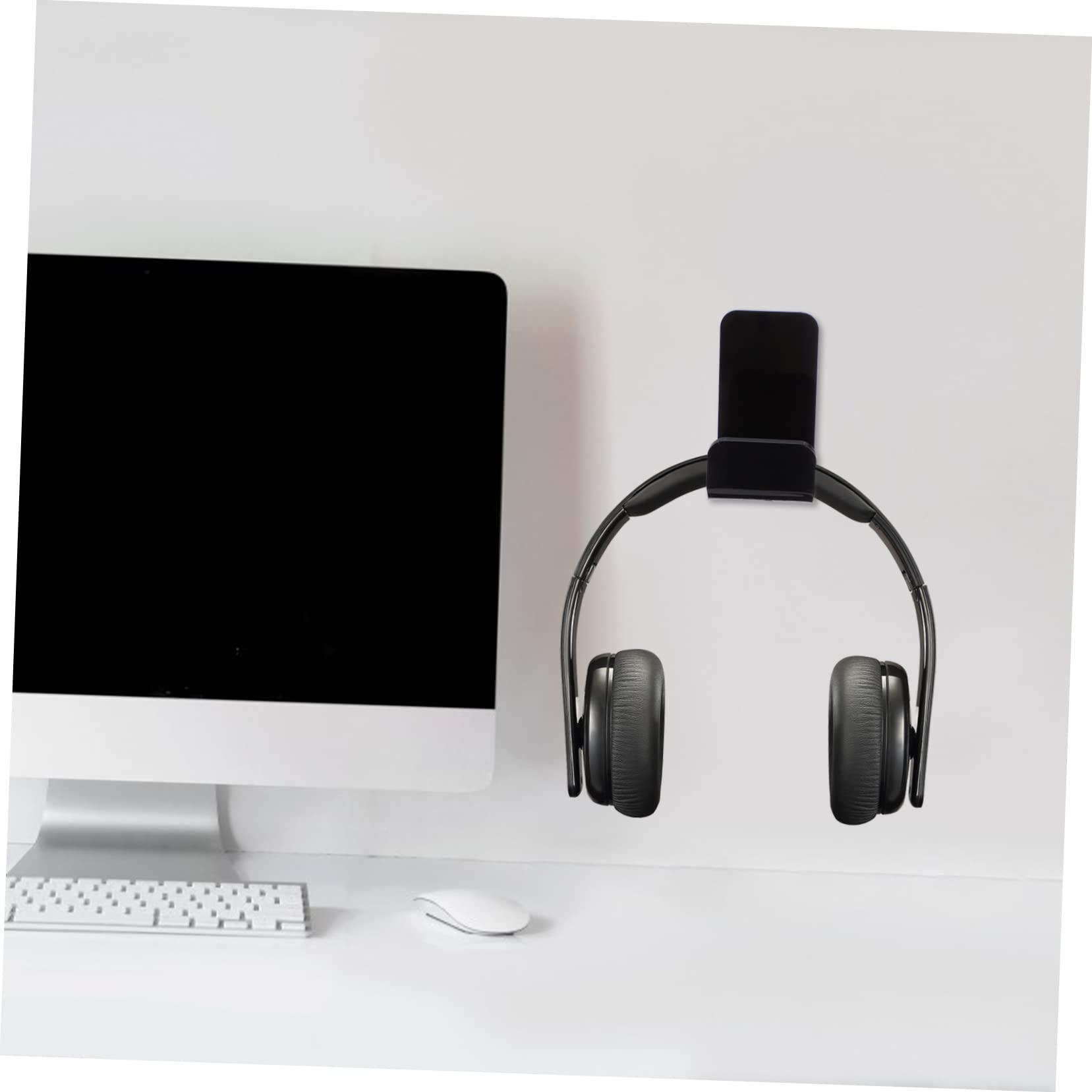 Hemobllo 6pezzi Supporto Adesivo Per Cuffie Da Gaming Gancio Per Headset Facile Installazione e Spazio Ordinato Per Scrivania e Ambienti Gaming