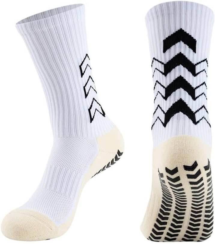 Men's and Women's Training Football Socks With Thickened Towel Bottom and Sweat Absorbing Sports Socks