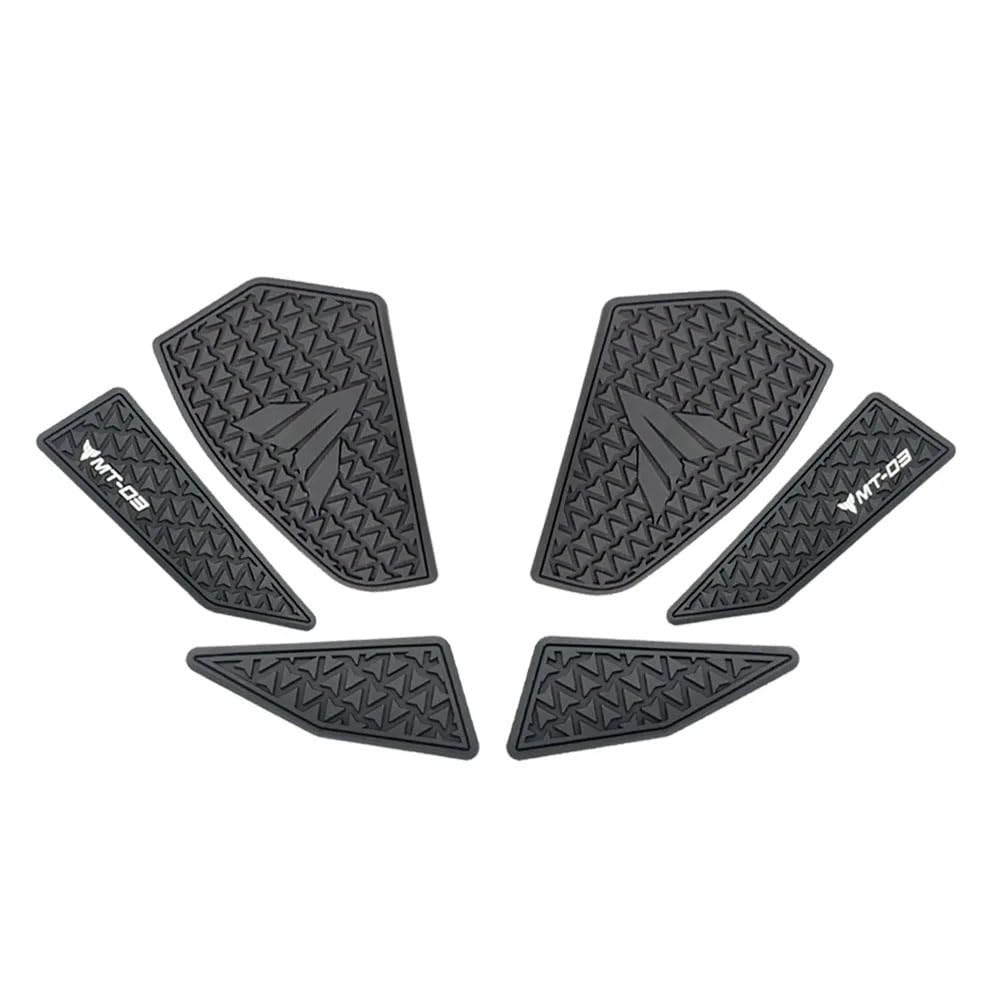 Motorcycle Fuel Tank Sticker for MT-03 MT-25 MT03 MT25 2020-2022 Motorcycle Fuel Tank Pad Tank Protection Stickers Knee Grip Traction Pads