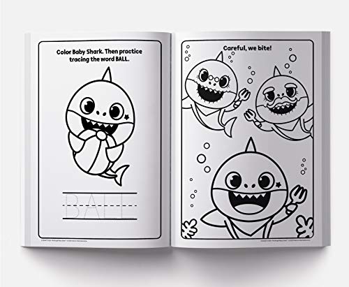 Image of Pinkfong Baby Shark - Ocean Music : Super Coloring and Activity Book