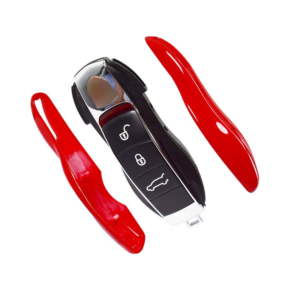 Custodia Telecomando Auto In ABS Per Porsche 911 / Panamera, Guscio Portachiavi Di Ricambio Anti Graffio (3 Pezzi, 2011-)