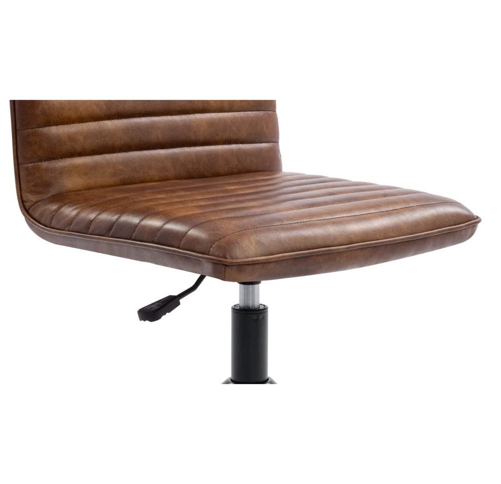 Amazon.com: Furnimart Armless Office Desk Chair Task Chair Faux
