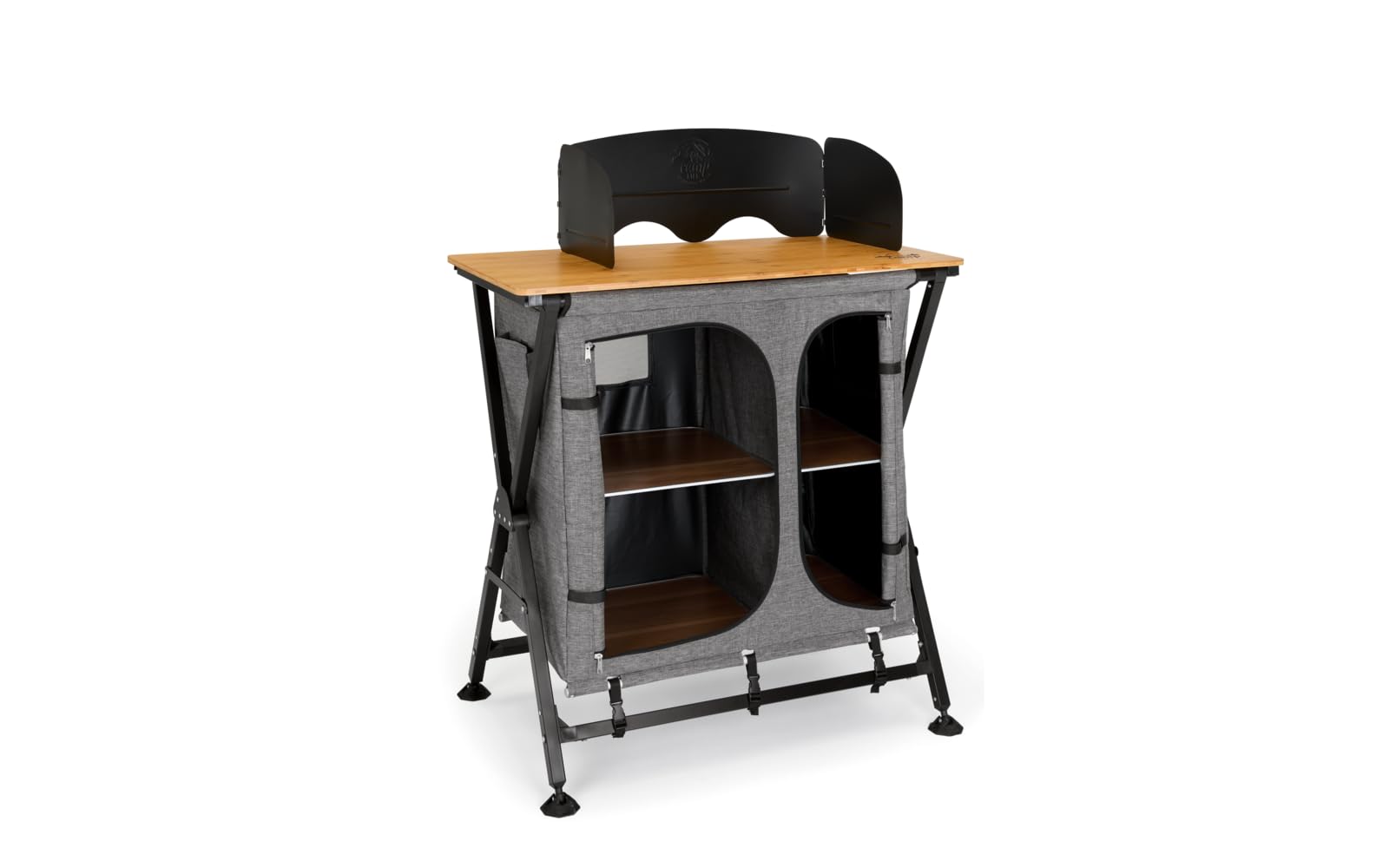 camp LIFE Küchenbox & Kleiderschrank Samara | Outdoor Küchenschrank Auto Camping Küche Miniküche für Zelt Vorzelt Wohnmobil | Reiseküche Campingschrank Campingküche faltbar