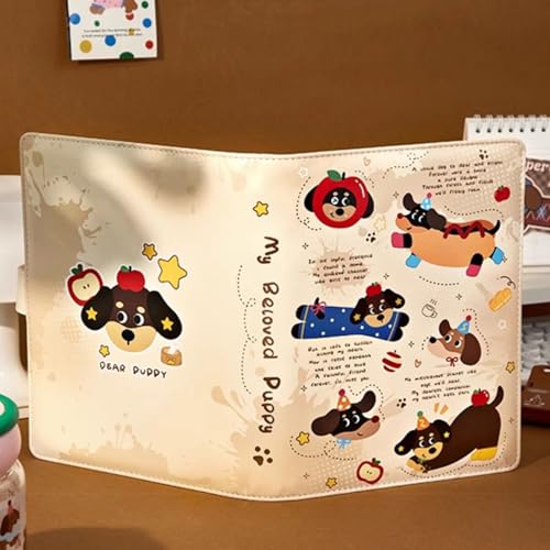 Carnet à feuilles lâches mignon de 60 pages rechargeables pour notes et écriture des élèves - 3