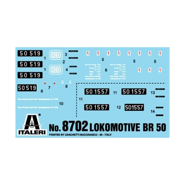 Italeri 510008702 - 1:87 Lokomotive BR50 – Bild 6