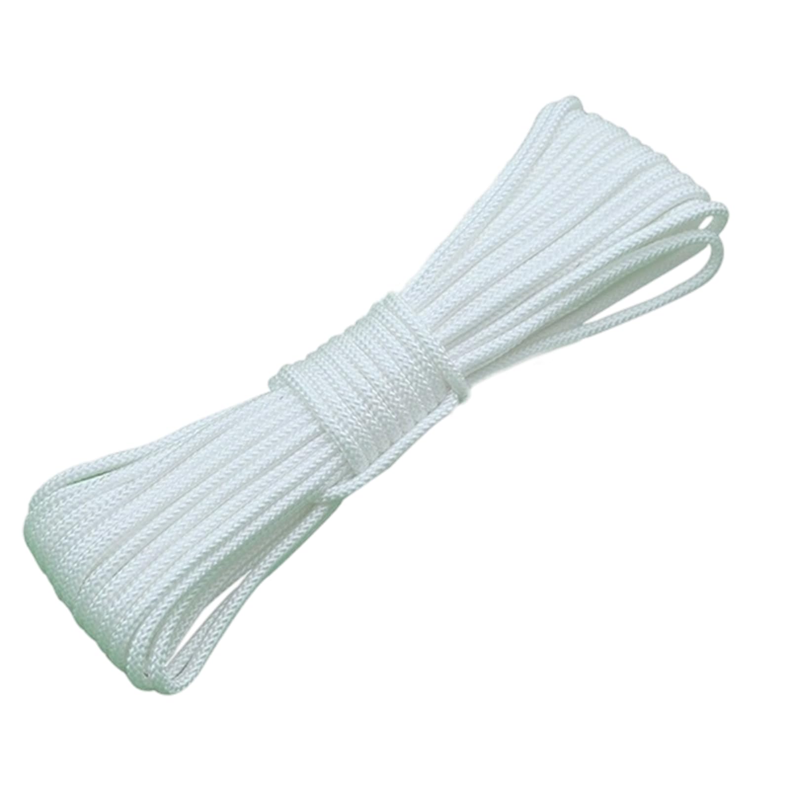 Multipurpose Outdoor Cord with Reinforced Weaving, Antislip Tent Rope & Windproof Clothesline for Hiking, Travel Secure Bundling Clothesline